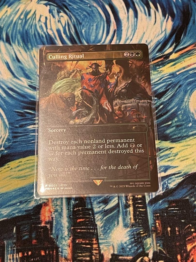 mtg 選別の儀式 Culling Ritual foil MTG Culling Ritual & Despark Non-Foil Promo Final Fantasy