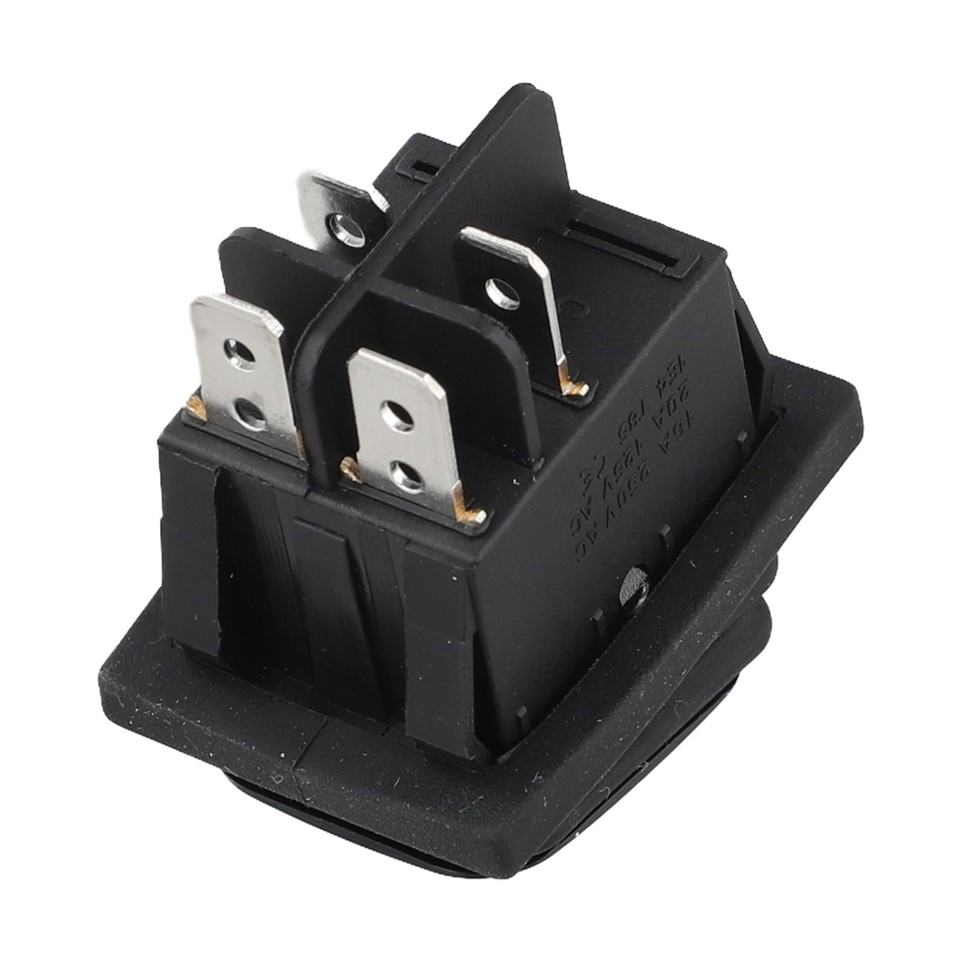 IP67 Waterproof Rocker Switch 20A DPST Rectangular for Automotive ...