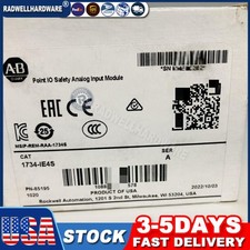NEW AB 1734-IE4S POINT Guard I/O Safety4-Channel Analog Input US Free Tax