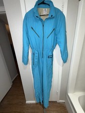 Colmar Ski Suit One Piece Snowsuit Jumpsuit Snow Bib Vtg 70s 80s Womens Size 8