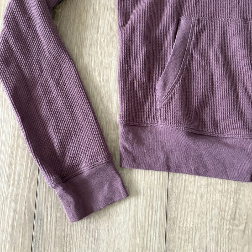 Calvin Klein Performance Stretch Light Full Zip Hoodie Womens Small Purple - Image 4 of 4