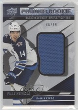 2019 Upper Deck Premier Rookie Backdrop Swatches 86/99 Ville Heinola #SS-VH 2d8