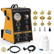 Electric Brake Fluid Bleeder Kit Auto Brake Oil Exchanger Machine10 Adapters Electric Brake Fluid Bleeder Kit Auto Brake Oil Exchanger Machine10 Adapters