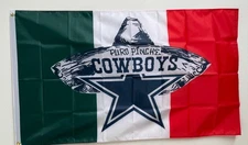 Dallas Cowboys NFL Flag Puro Pinche 3x5 foot Blue Star Hispanic Spanish Mexico