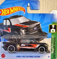 Ford F-150 Lightning Custom - Hot Wheels 2024 - Green Speed - Neu Ovp