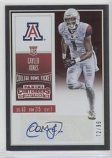2016 Contenders Draft Picks College Bowl Ticket 72/99 Cayleb Jones #164 Auto 0a6