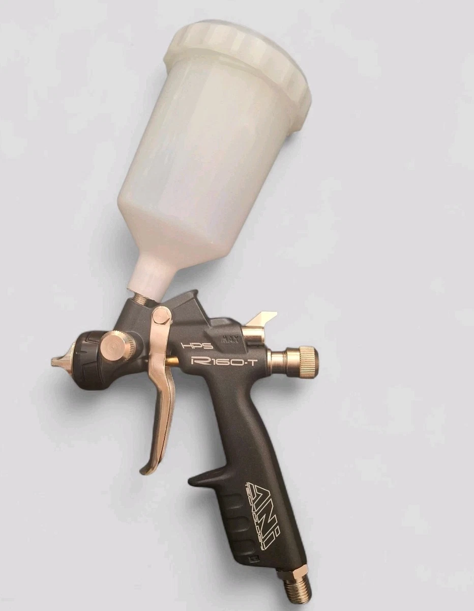 Spruzzatore di Vernice Ad Aria, Pistola a Spruzzo Per Sottoscocca Ad Aria con Ventosa da 750 Ml, Pistola a Spruzzo Per Vernice in Lega di Alluminio PS‑6 30‑120psi Per Antiruggine di Automobili