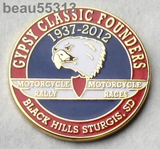 STURGIS JACKPINE GYPSY SOUTH DAKOTA 2012 RALLY JACKET VEST HAT PIN