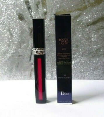 Dior Rouge Dior Liquid Satin Liquid Lip Stain 788 Frenetic Satin 6ml Neu OVP