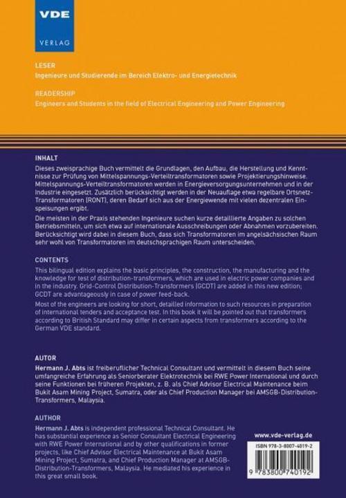 Thumbnail - Verteil-transformatoren - Distribution-transformers Hermann J. Abts
