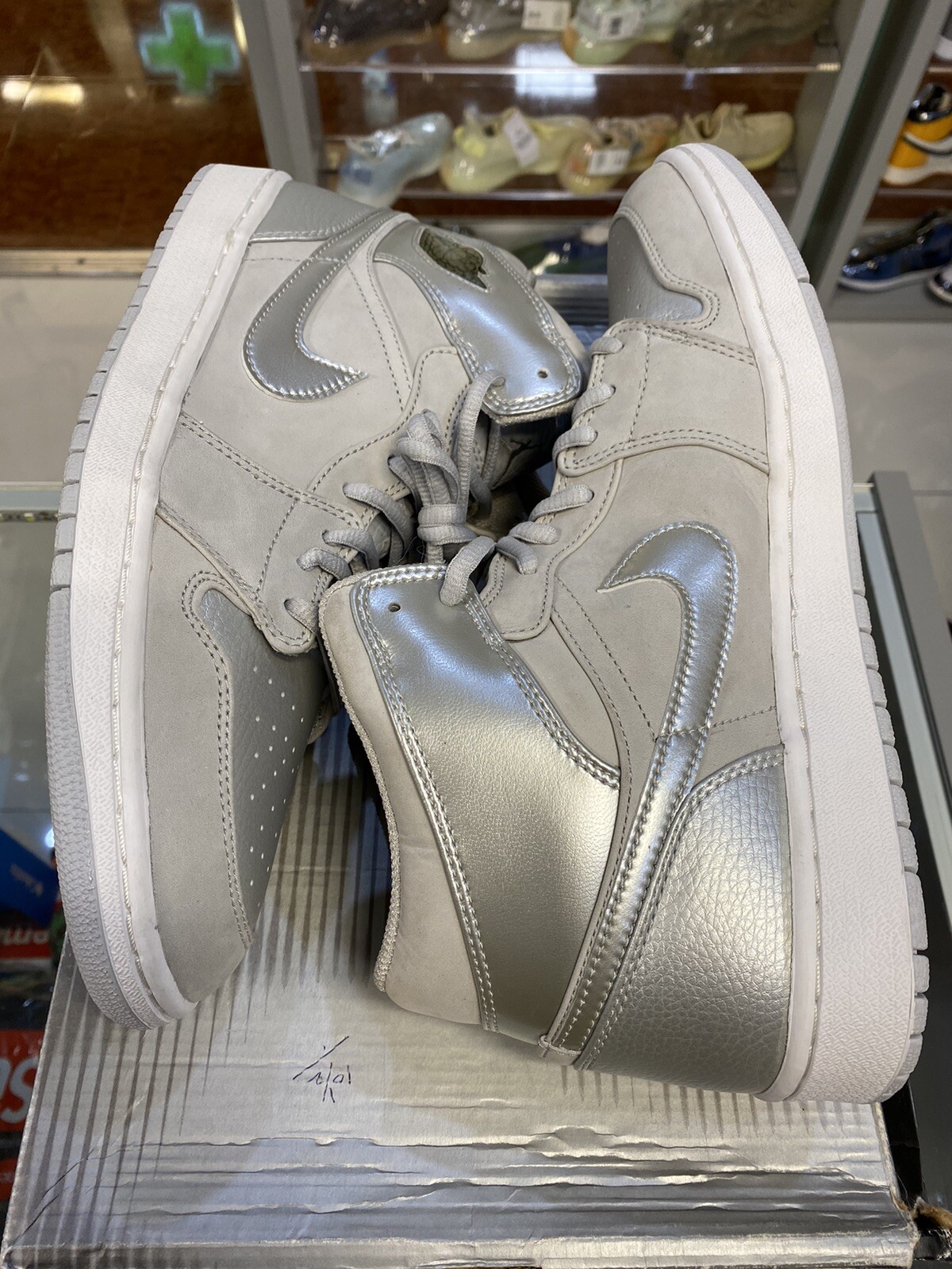 grey and silver 1s