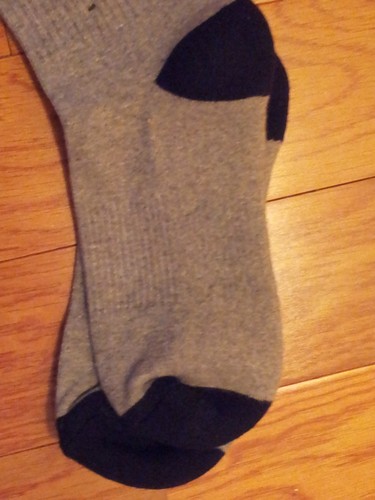Nike Crew Socks Size 7-8.5 Padded Footbed Arch Support Reinforced Heel Toe NEW - Picture 5 of 7