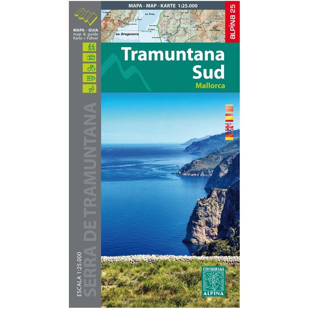 Mallorca: Tramuntana South GR11. Hiking map & guide