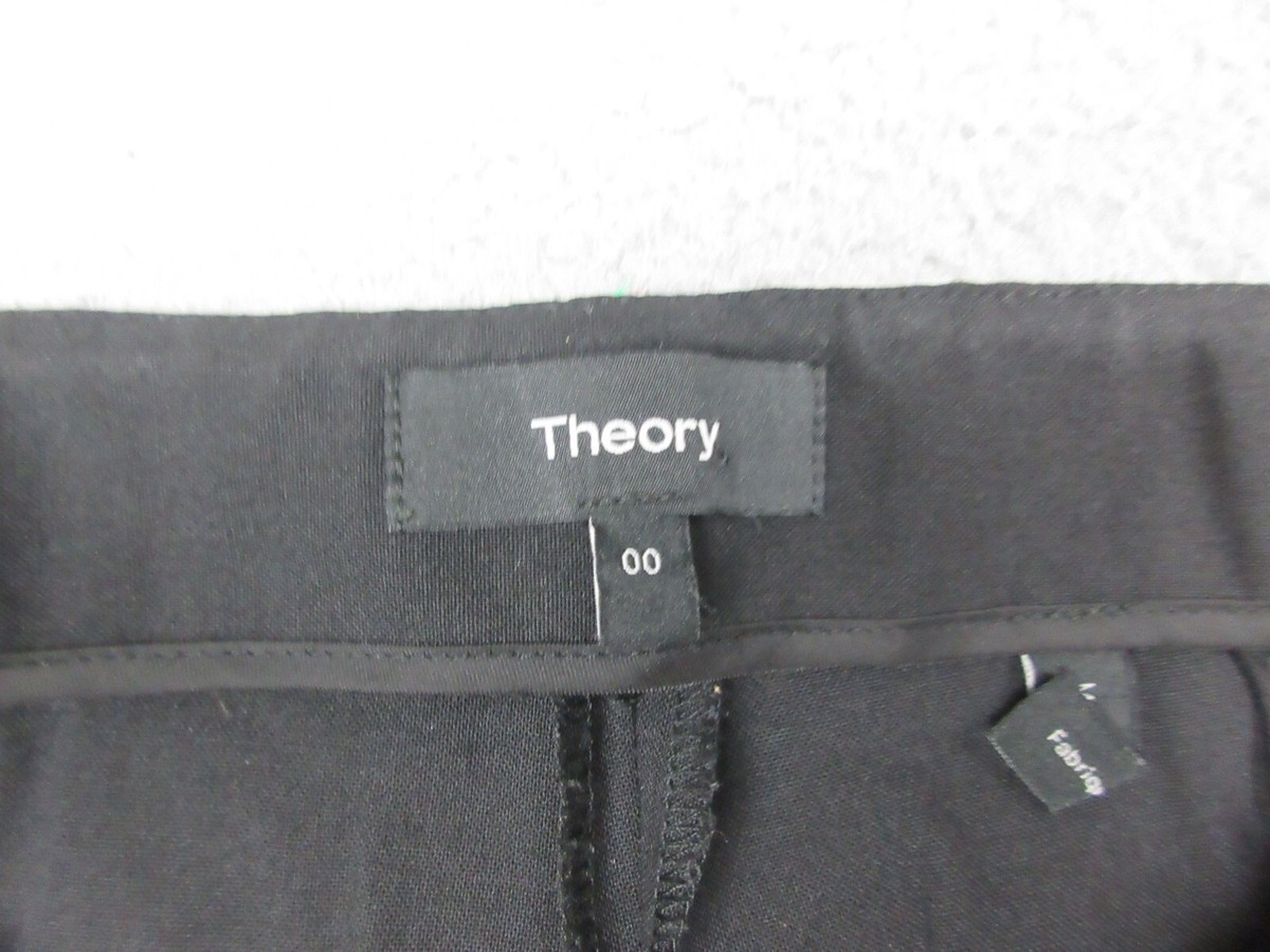 パンツ 90s~00s Theory wool slacks Theory Pleated Low-Rise Wool-Blend Pant Women's 00 | eBay