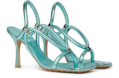 サンダル・ミュール BOTTEGA VENETA   Sandals Women Leather Heavenly/Icy Moon Bottega Veneta Sandals Women Leather Heavenly/Ice | B-Exit