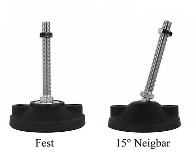 ONPIRA Maschinenfuß schuh Maschine Geräte Stell Fuß Füße höhenverstellbar neigbar