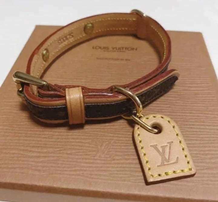 Louis Vuitton, Dog, Louis Vuitton Dog Collar Authentic Preloved