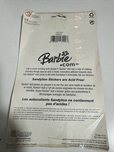 SandyLion Barbie Stickers Holographic 2005 - Picture 4 of 8