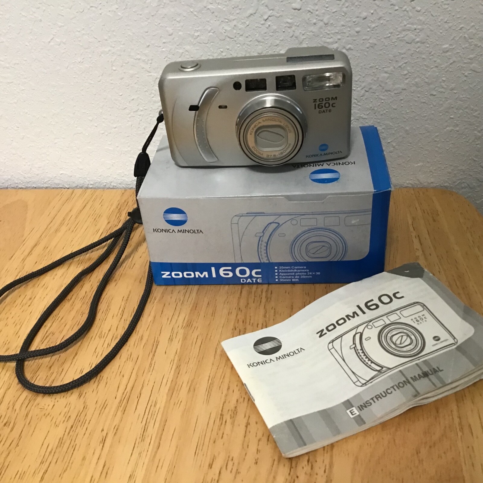 Konica Minolta Zoom 160c Date 35mm Point & Shoot Film Camera *Read* eBay