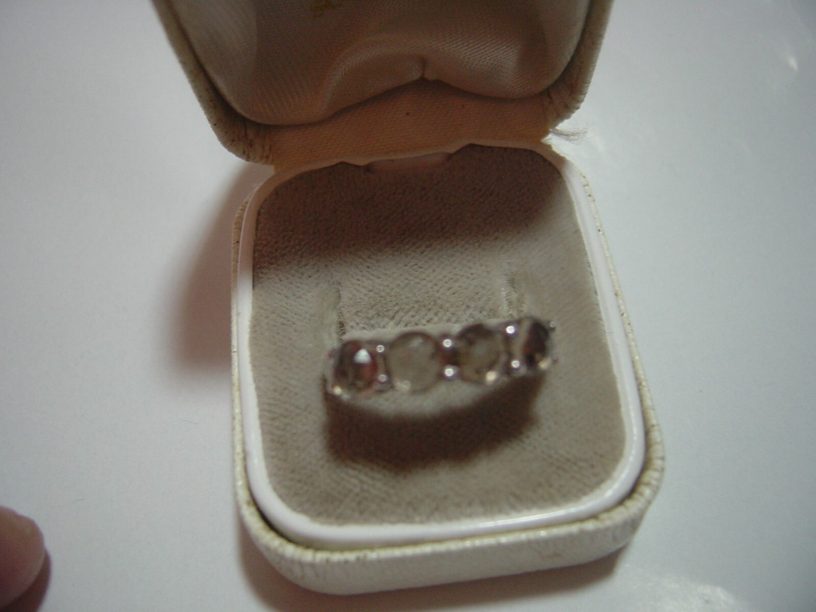 Vintage Solid Silver classic Ring- "Superb" check… - image 2