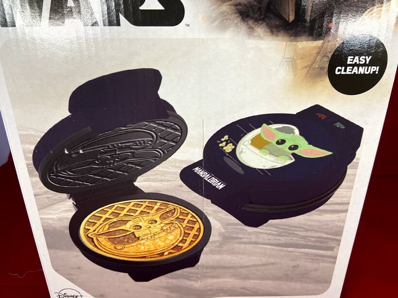 Mandelorian Waffle Maker Baby Yoda Brand new in box unopened-image