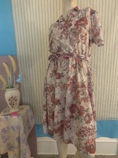 California Looks, 80s Vintage Dress, Small