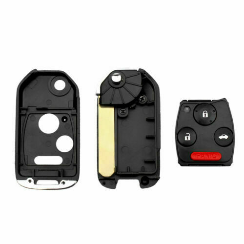 2+1 Button Flip Key Shell Remote Case Fob For Honda Accord Civic CRV Polit Fit - Picture 4 of 4