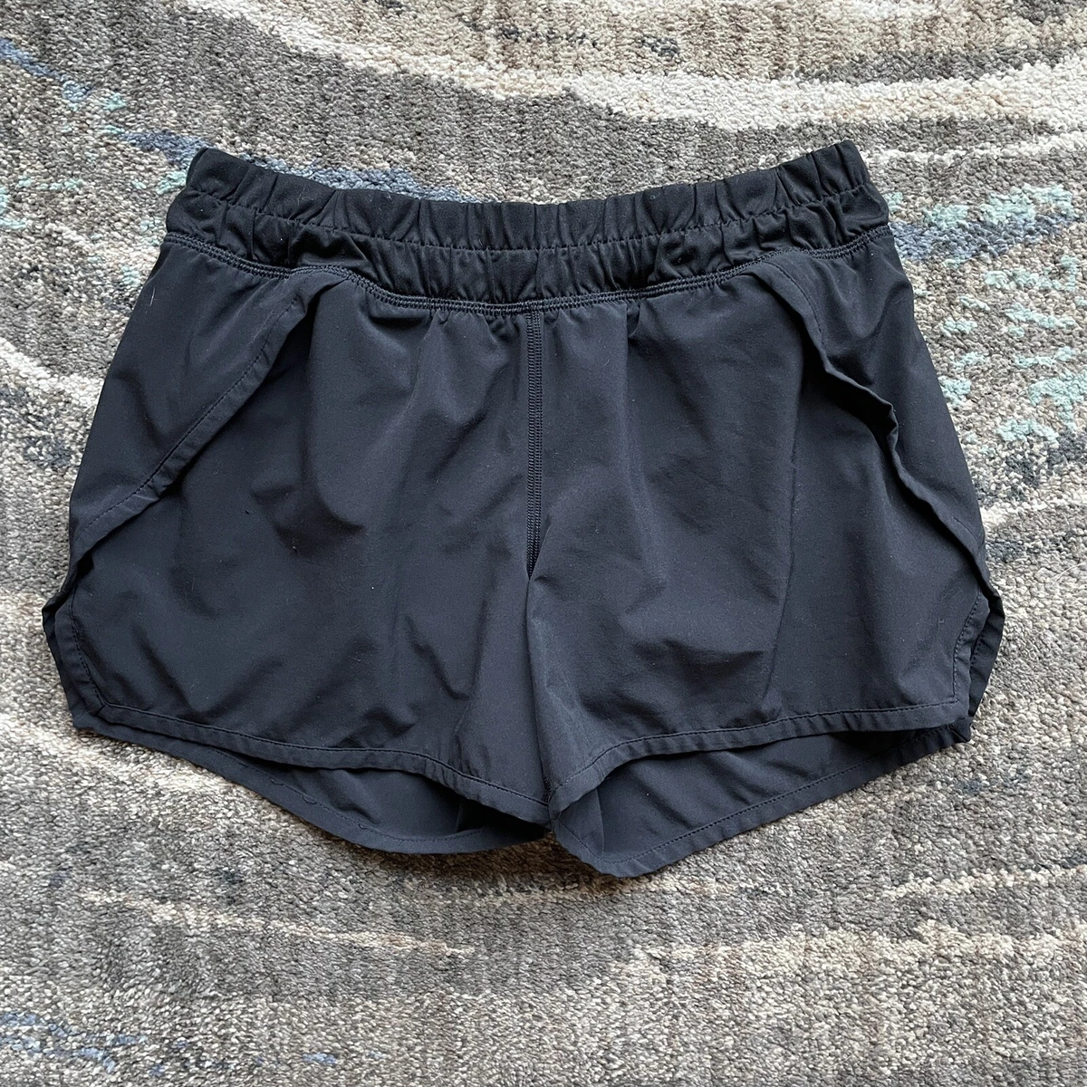 Ivivva by Lululemon Girls Black Speedy Short Running Yoga