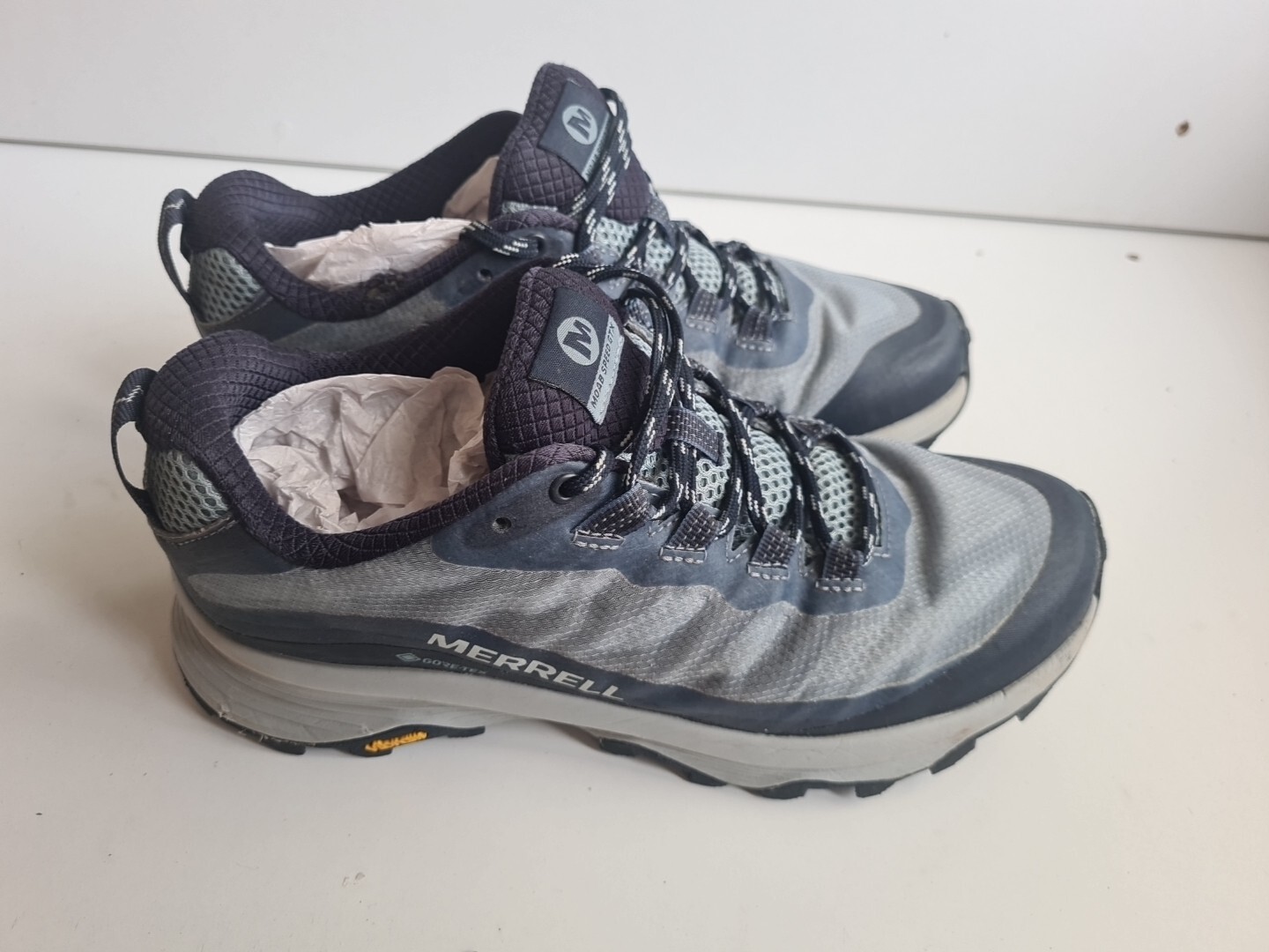 Scarpe da passeggio Merrell Moab Speed GORE TEX da donna blu impermeabili GTX UK 6
