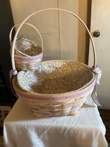 Longaberger 2000 Osterkörbe Set mit 1 Schutz - Bild 7 von 18