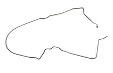 Prebent Stainless Steel Brake Line. Runs From Prop Valve to Rear Axle Hose