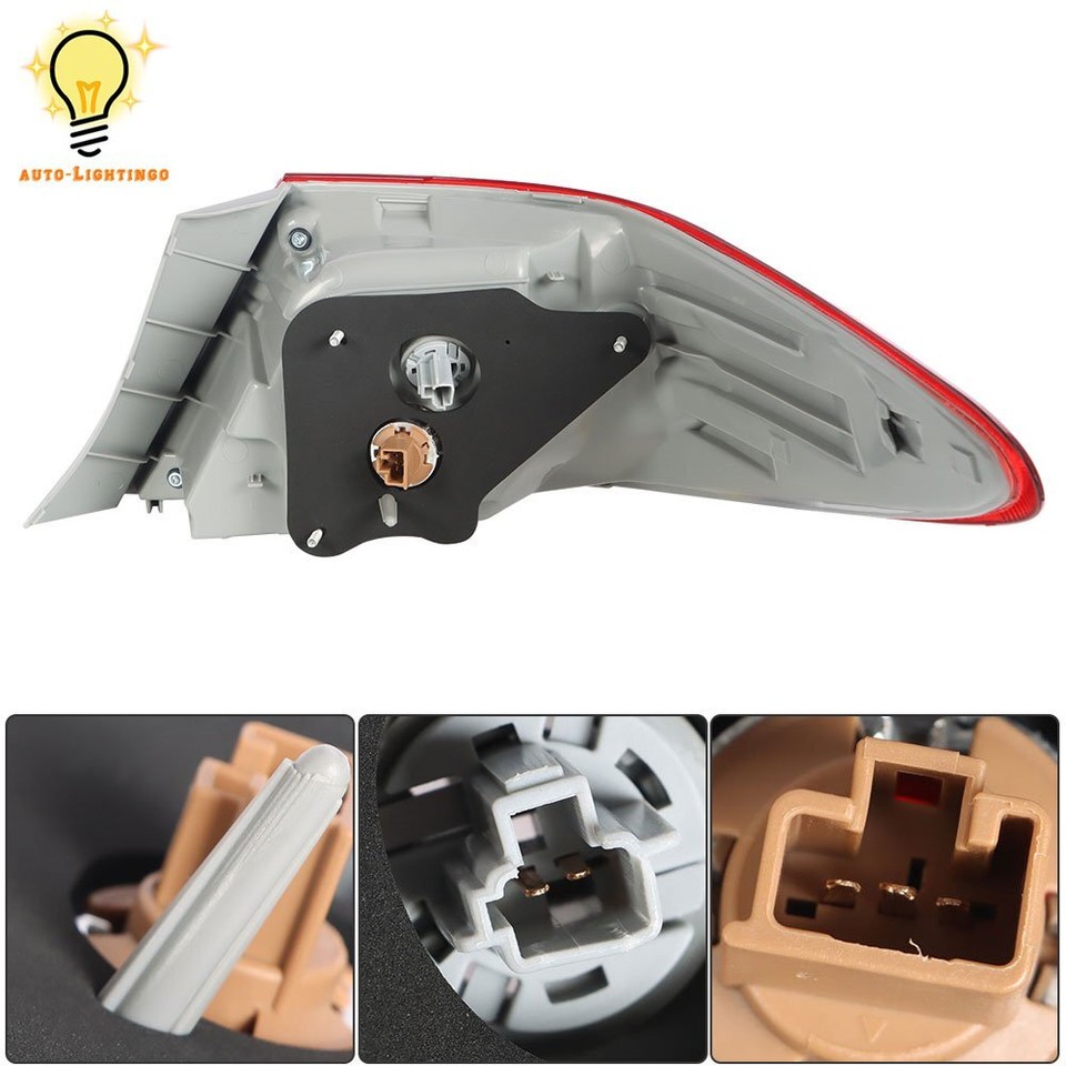 Outer Tail Light Lamp Replacement For 2015 2016 2017 Toyota Camry 