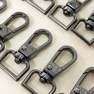 Brass Jewelry Clasps - Use for straps, mask holder, 3/8'' or 10mm