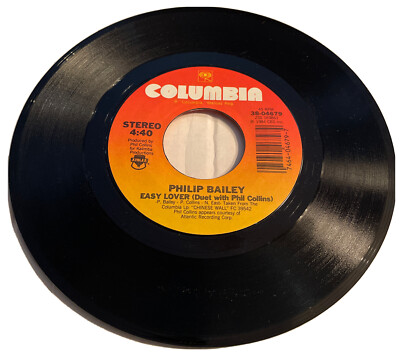 45 RPM Record Philip Bailey Woman/East Lover With Phil Collins (box5)
