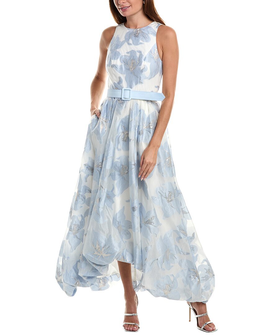 Платье Kay Unger Vivian женское синее 6