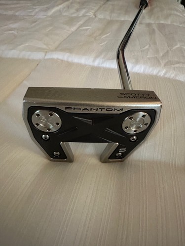 Scotty Cameron Phantom X 5 33.5" Putter Excellent Rh Super Stroke Ryder Cup Grip - Picture 5 of 7
