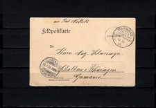 Dt. Kolonien - DSW, Feldpostkarte von Warmbad, DSW nach Schalkau, Deutschland