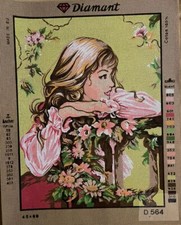 needlepoint Tapestry Gobelin L Remembrance Canvas Only 45x60 Cm