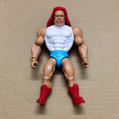 5.5'' Prototype WWE Superstars Iron Sheik Wrestling Action Figure Test Shot AEW