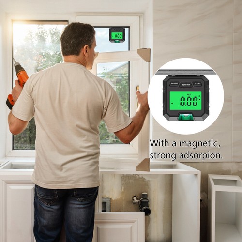 360° Magnetic Digital Protractor Angle Finder Gauge Inclinometer Level Meter AU - Picture 6 of 17