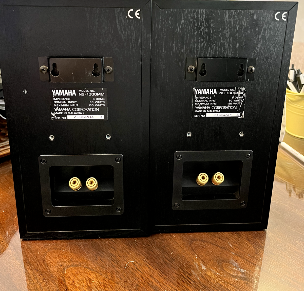 YAMAHA NS-1000MM ペア YAMAHA NS-1000MM Speaker Black Pair NS-1000MM Natural Sound