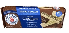 Voortman Zero Sugar Chocolate Wafers Cookies 9 oz