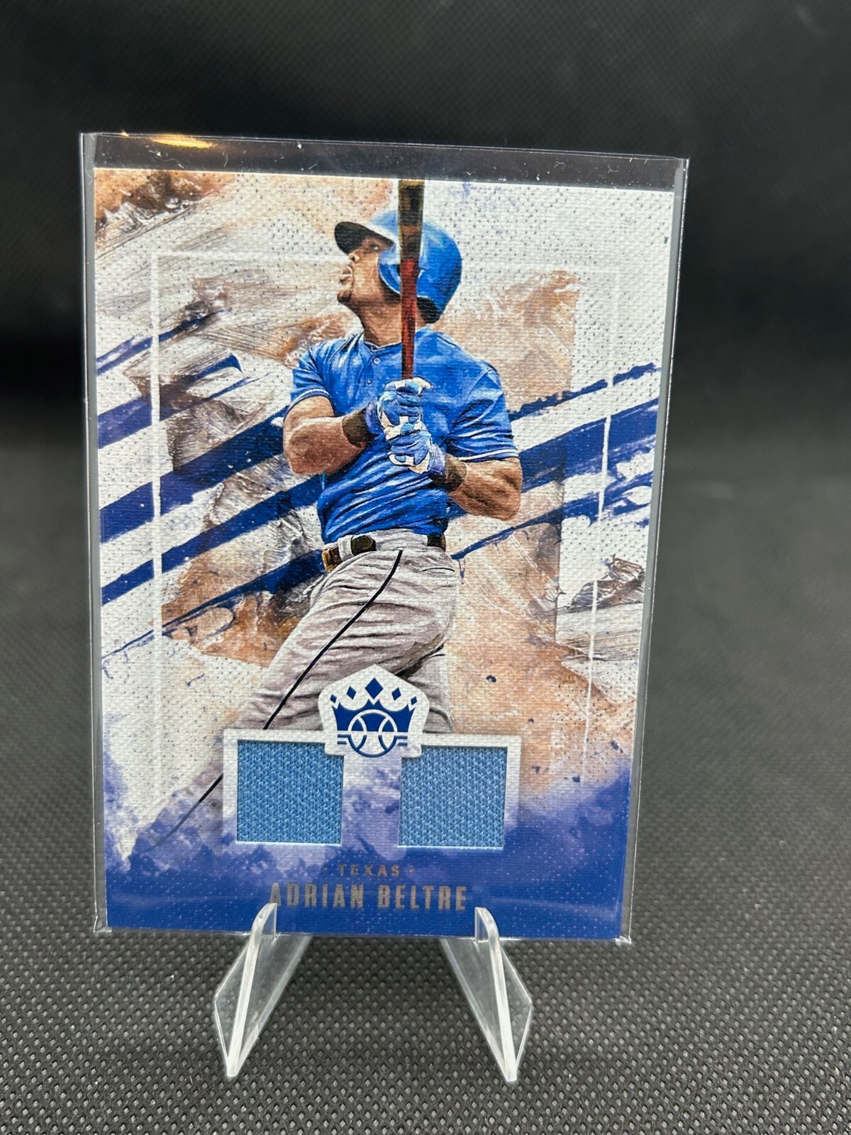 Adrian Beltre 2019 Diamond Kings Dual Game Used Worn Jersey