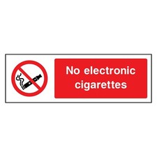Insegna o adesivo non consentite sigarette elettroniche | SMOK0041