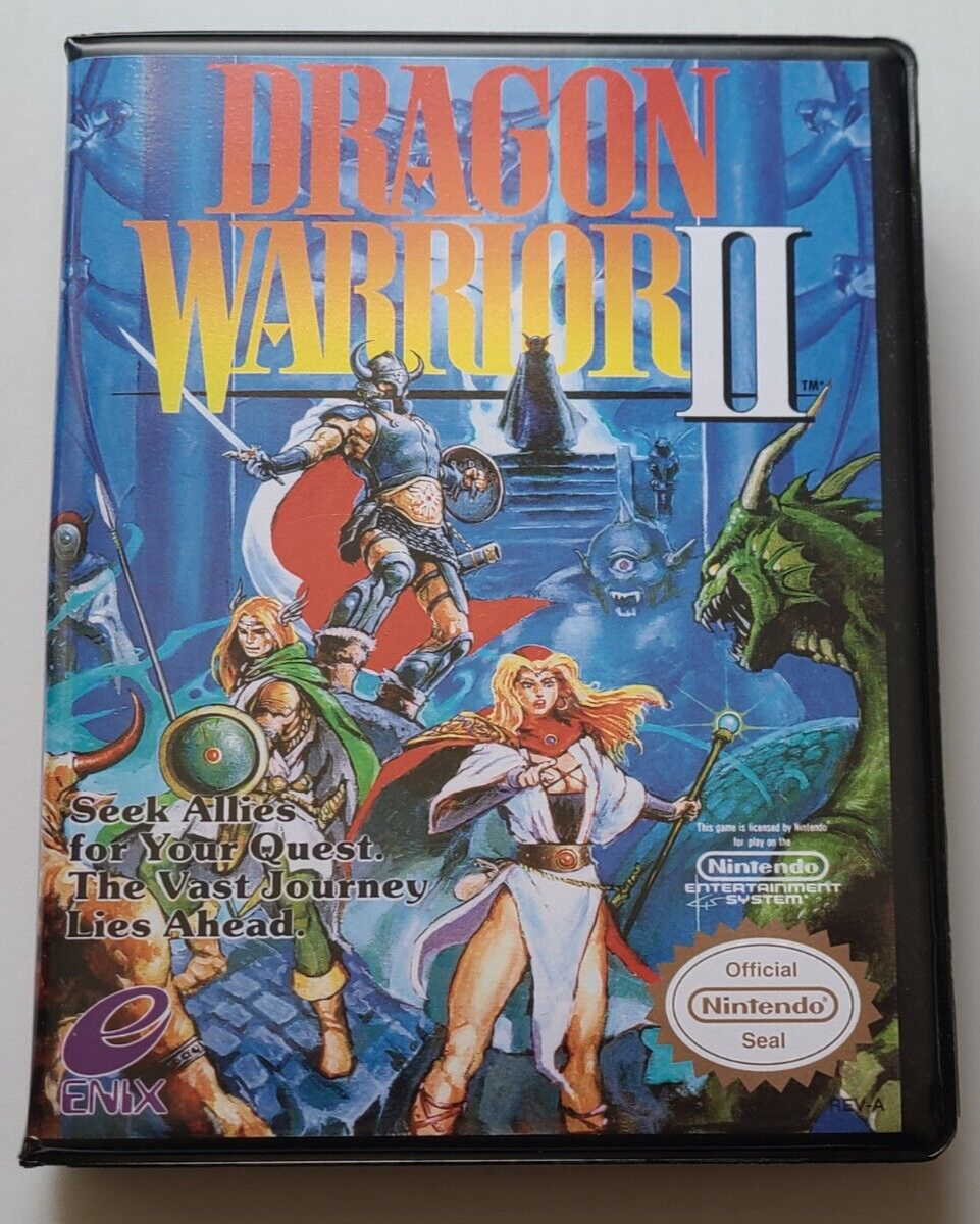 Dragon Warrior４本セット【中古美品・NES北米版】 Dragon Warrior IV (Nintendo Entertainment System, 1992) for
