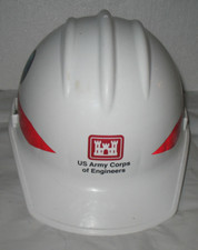 VINTAGE US ARMY CORPS of ENGINEERS HARD HAT HARD BOILED BY BULLARD MODEL C-30