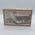 Contemporary Farmhouse N Scale Life Like 7414 Open Complete Box Railroad Trains