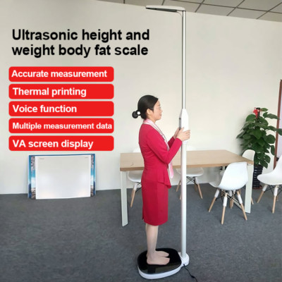 Electronic Digital BMI Height Measure Body Weight Scale Max200Kg for Health Care