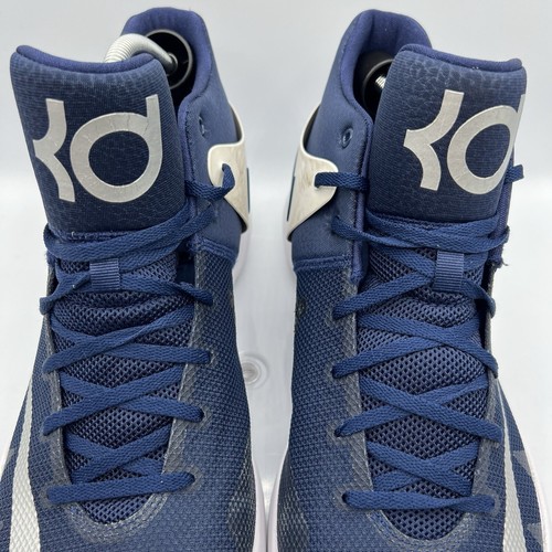 NIKE KD Trey5 IIII 35 Shoes Basketball 844590-410 Size 14.5 Navy Blue Durant - Picture 3 of 13