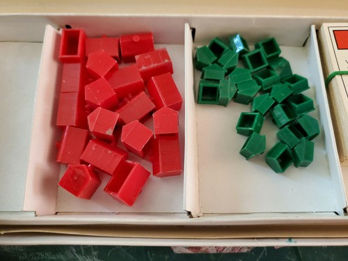 1974 Monopoly Game Parts & Replacement Pieces - money, cards, extra tokens! - Picture 5 of 6